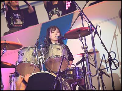 工藤美桜がドラムがうまい理由は？学歴や結婚歴などから判明!